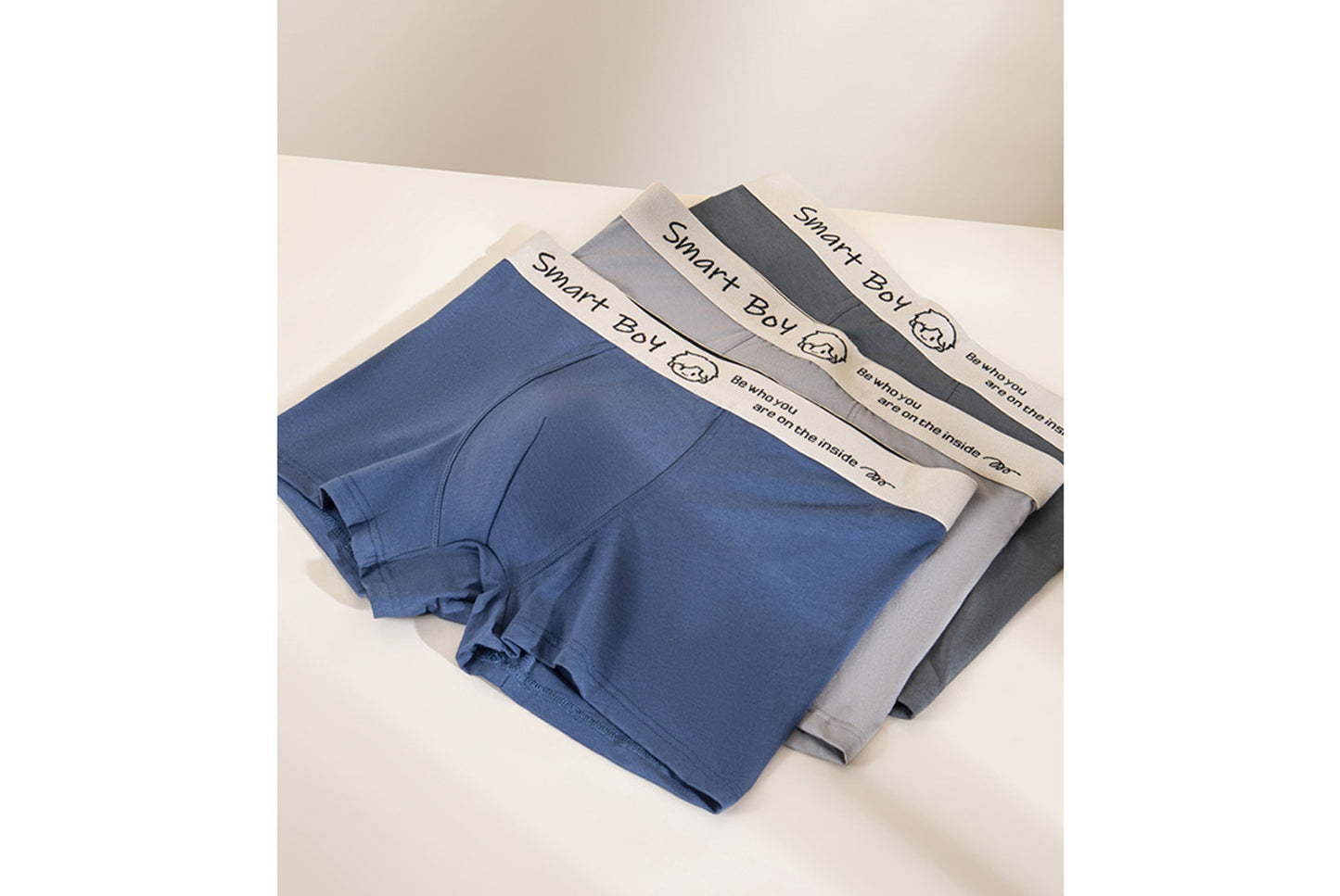 Men's Modal Cotton Mid-Rise Boxer Briefs