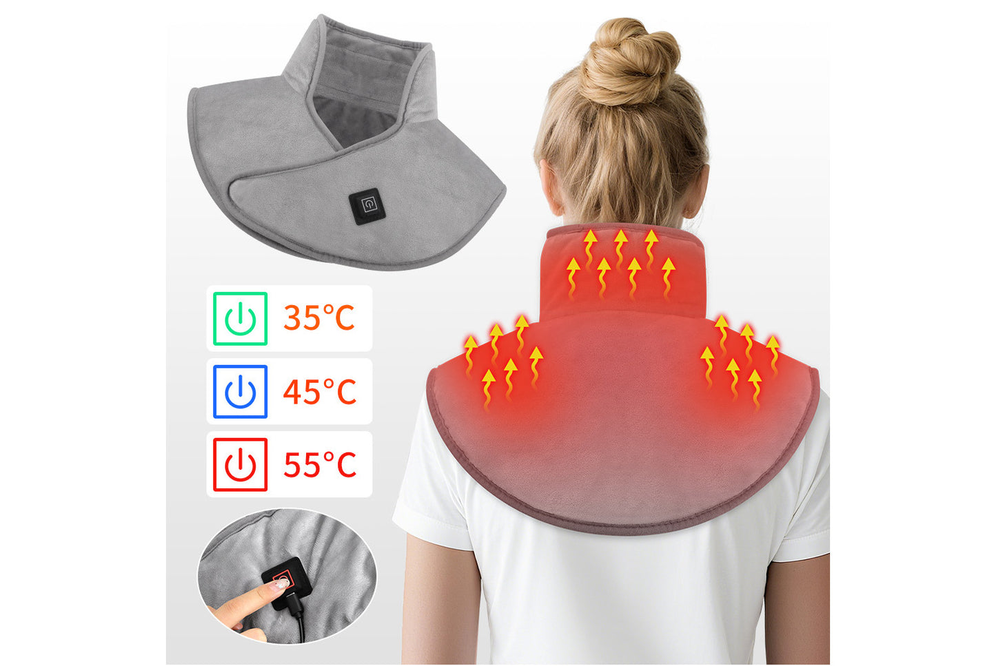 USB Heated Shawl/Shoulder Support