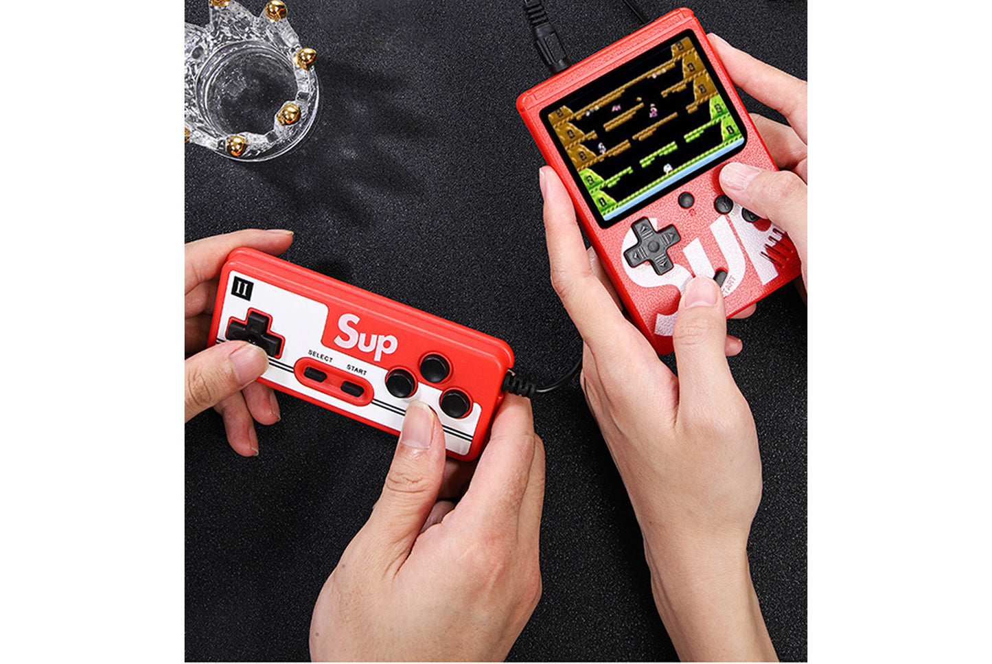 **SVP Mini Handheld Game Console | 400-in-1 Retro TV Game Console**