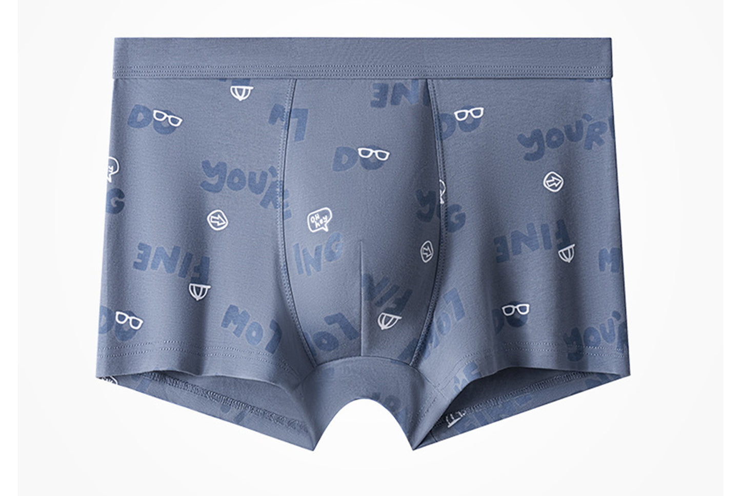 Men's Class A Pure Cotton Summer Sports Boxer Briefs