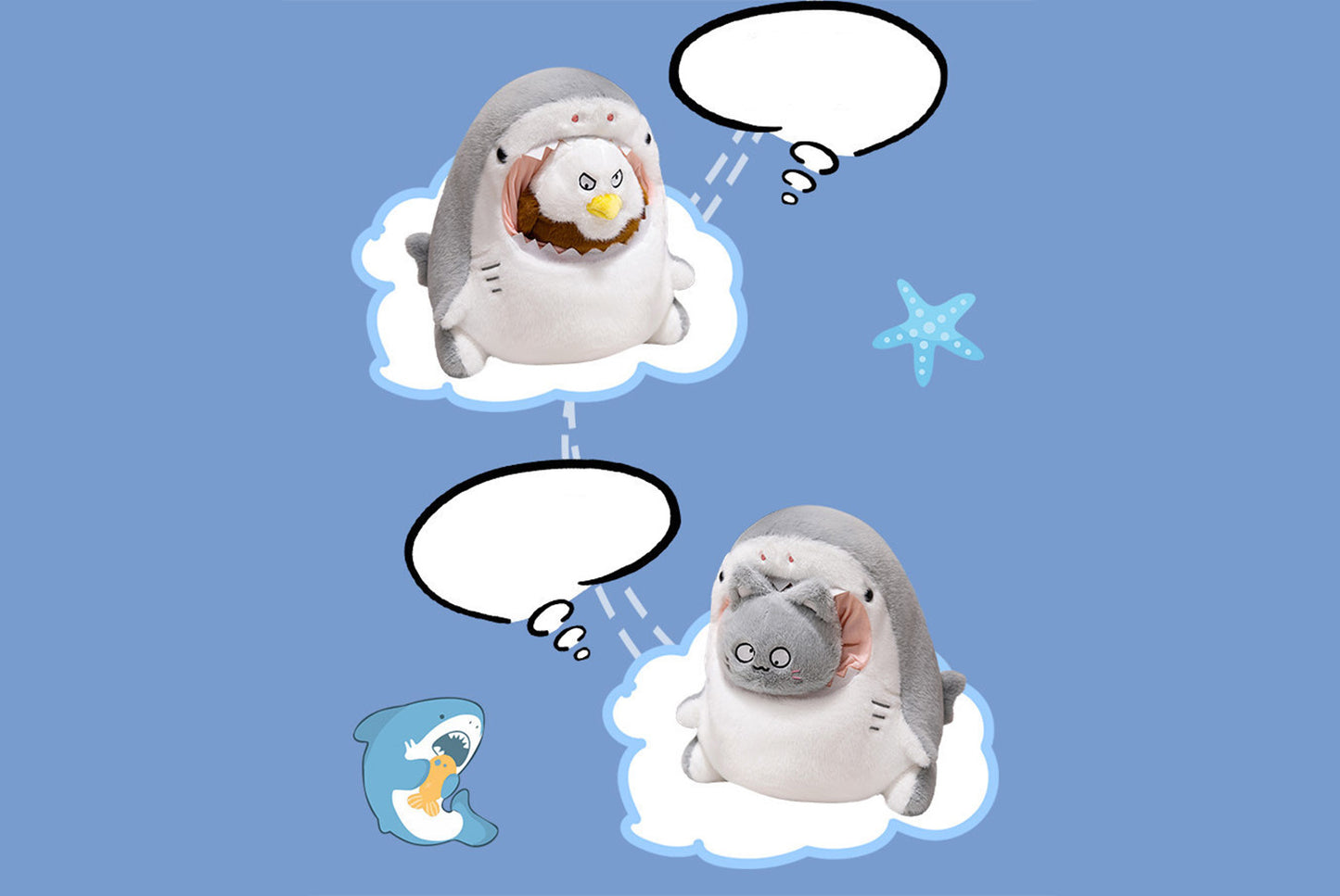 Sand Sculpture Animal Plush Dolls