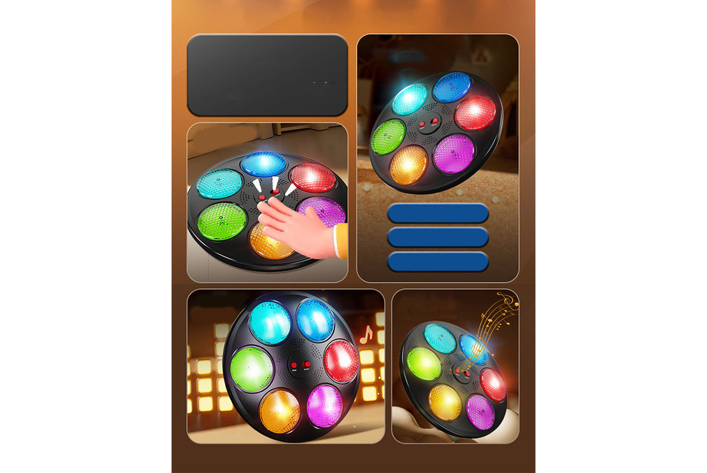 Multi-Function Hand-Clap Memory Game Machine