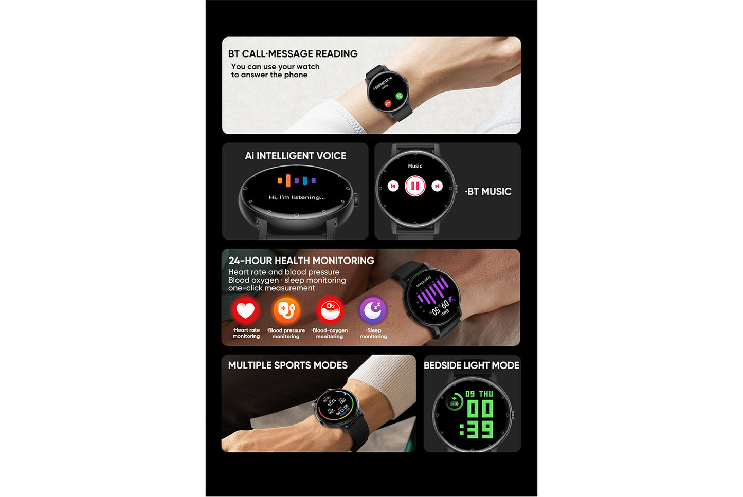S88 Colour Screen Smartwatch