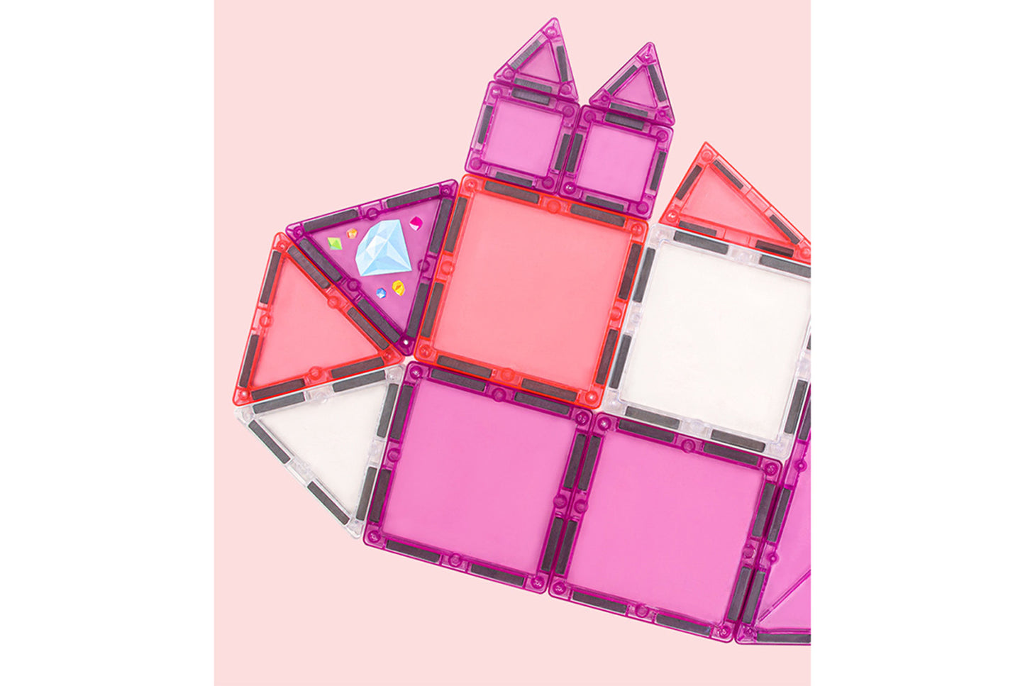 Princess Themed Magnetic Building Blocks