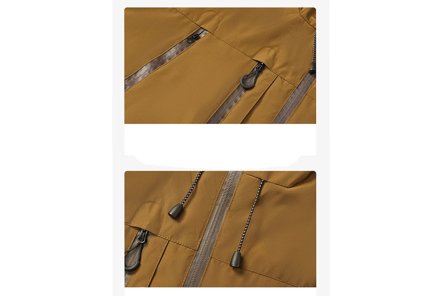 **Men's Three-Proof Waterproof Jacket (Multiple Colors Available, S-3XL)**