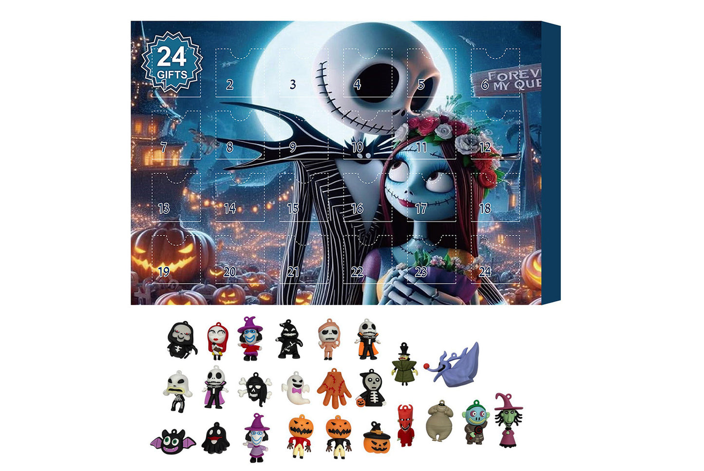 Halloween Skull Jack Advent Calendar Box