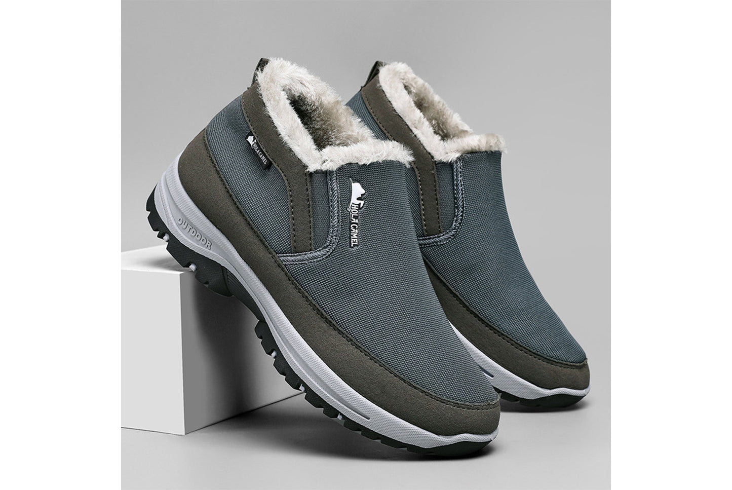 **Men's Outdoor Casual Lightweight Cotton Shoes**