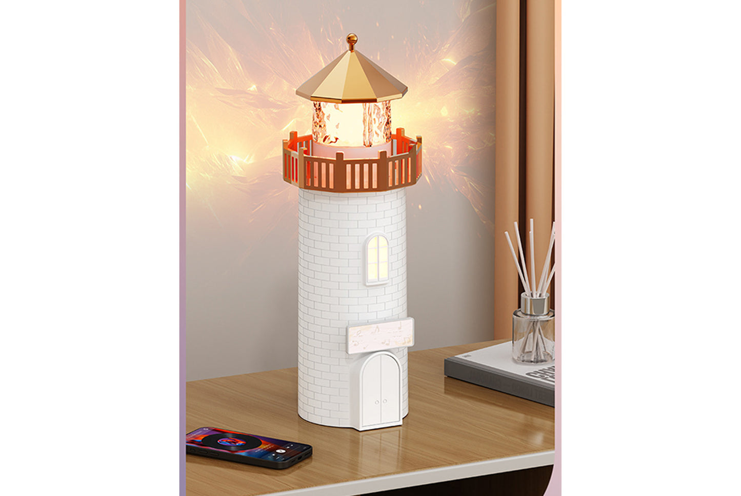 **Lighthouse Ambiance Night Light Bluetooth Model**