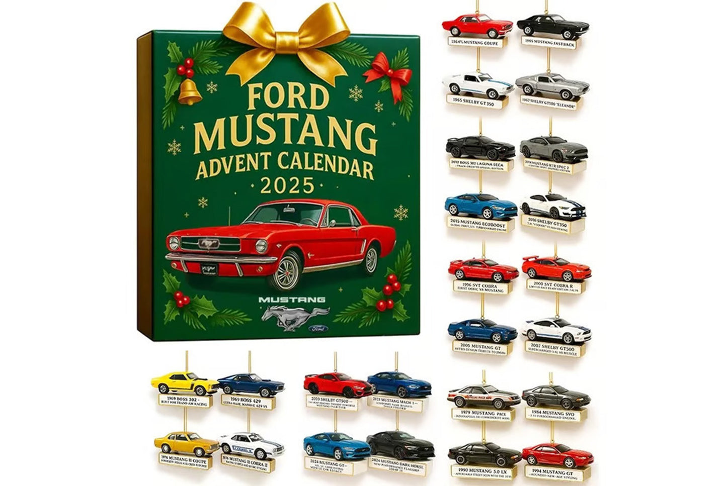2025 Toy Car Advent Calendar | Acrylic