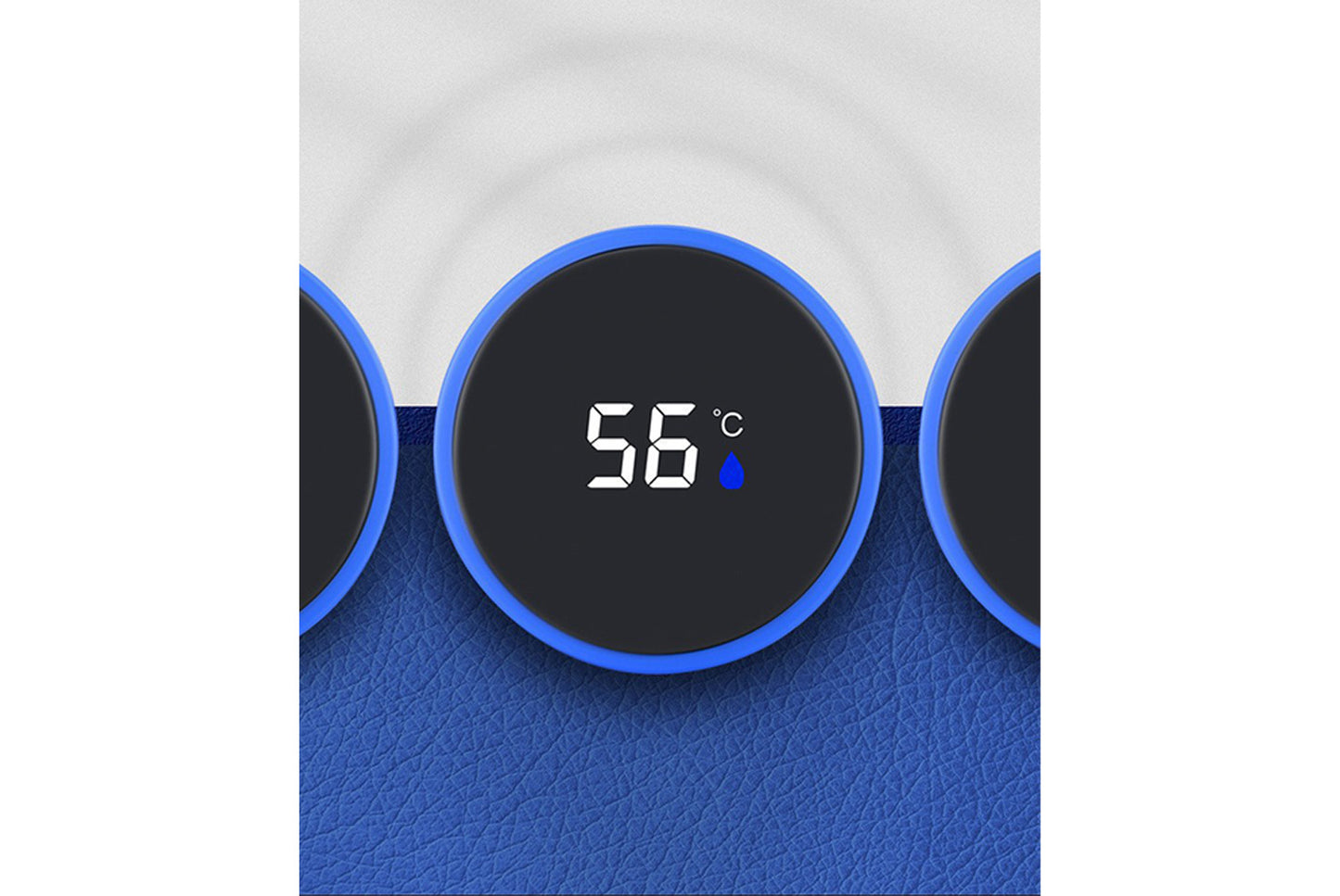 **304 Stainless Steel Smart Temperature-Insulated Water Bottle (Black 500ml)**