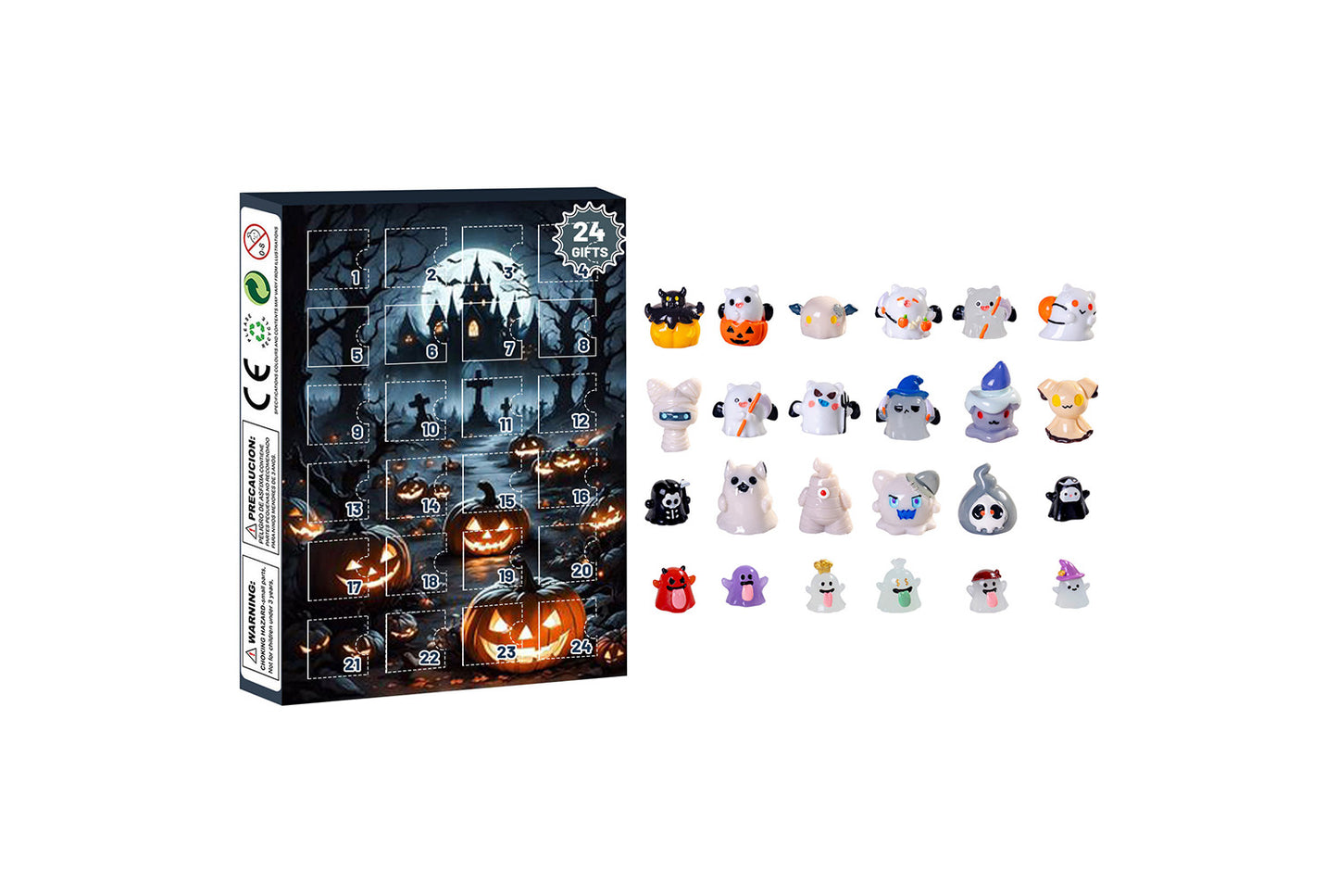 Halloween Ghost Blind Box Countdown Calendar