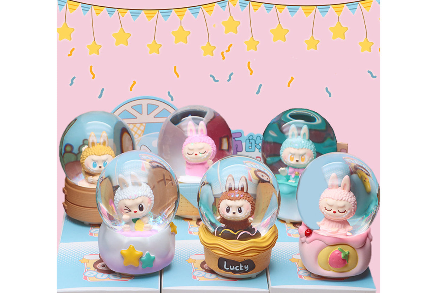 Bubu's Day Crystal Ball Music Box Blind Box