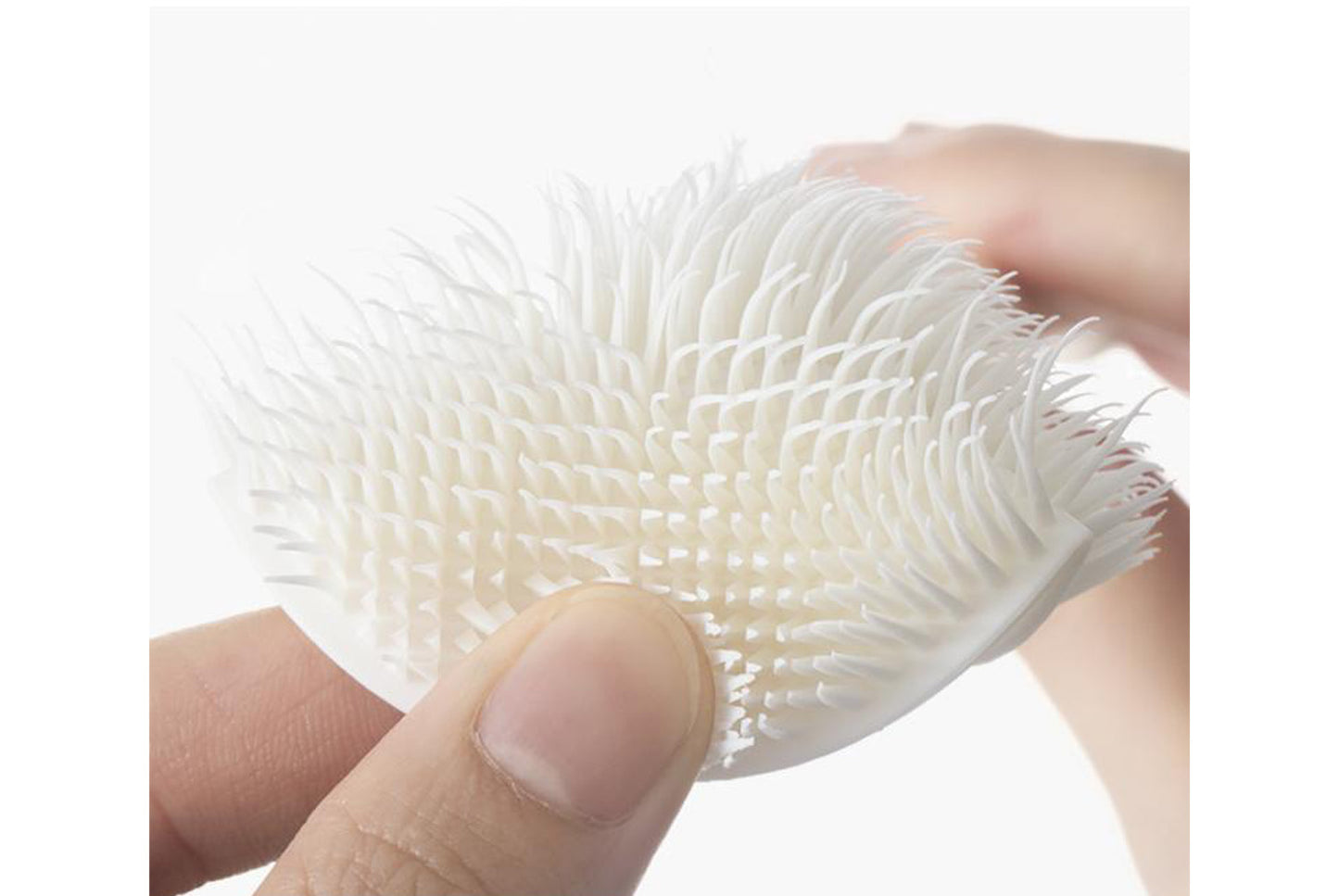 Silicone bottle brush