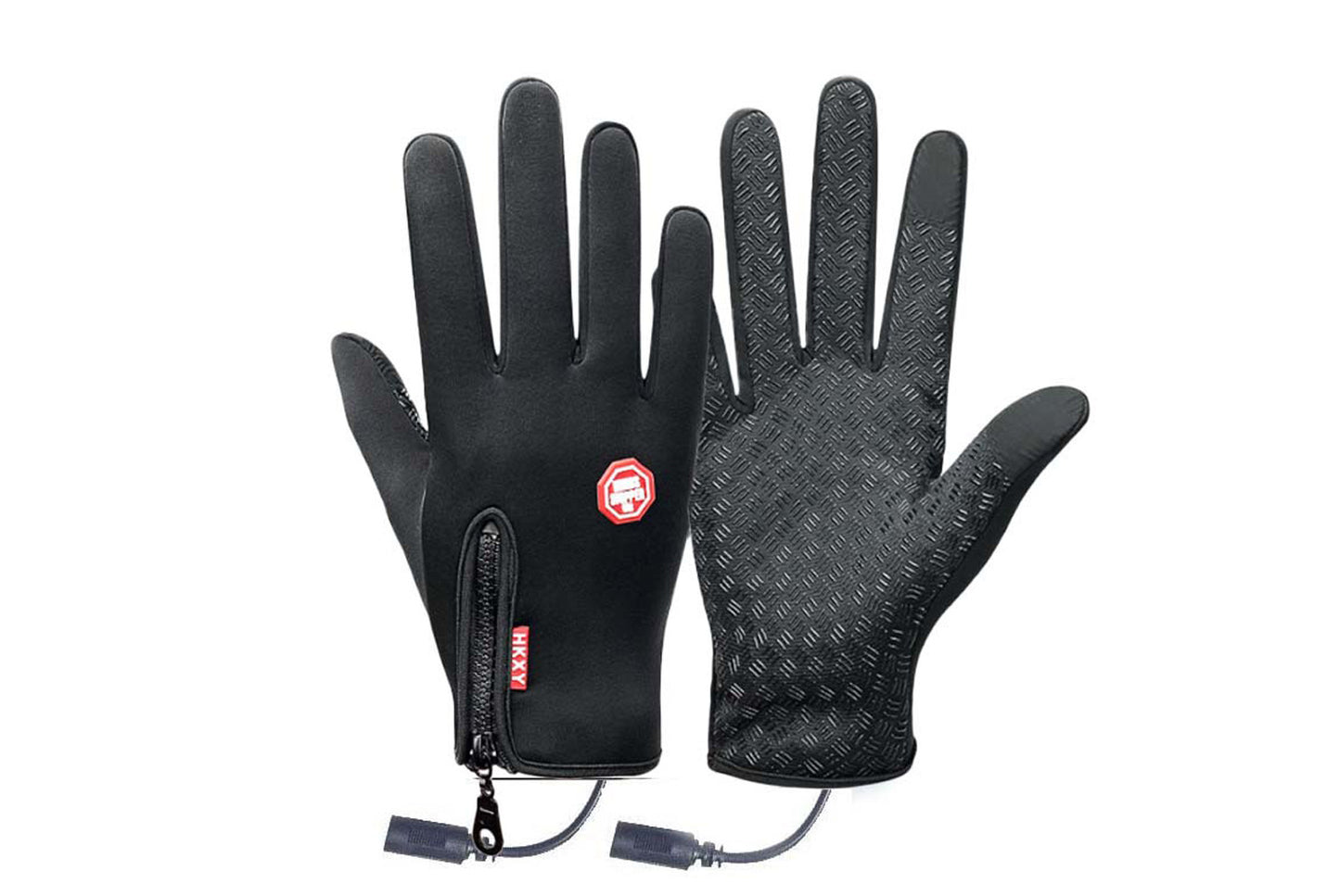 **USB Heated Gloves (Fleece-lined, Windproof, and Waterproof)**