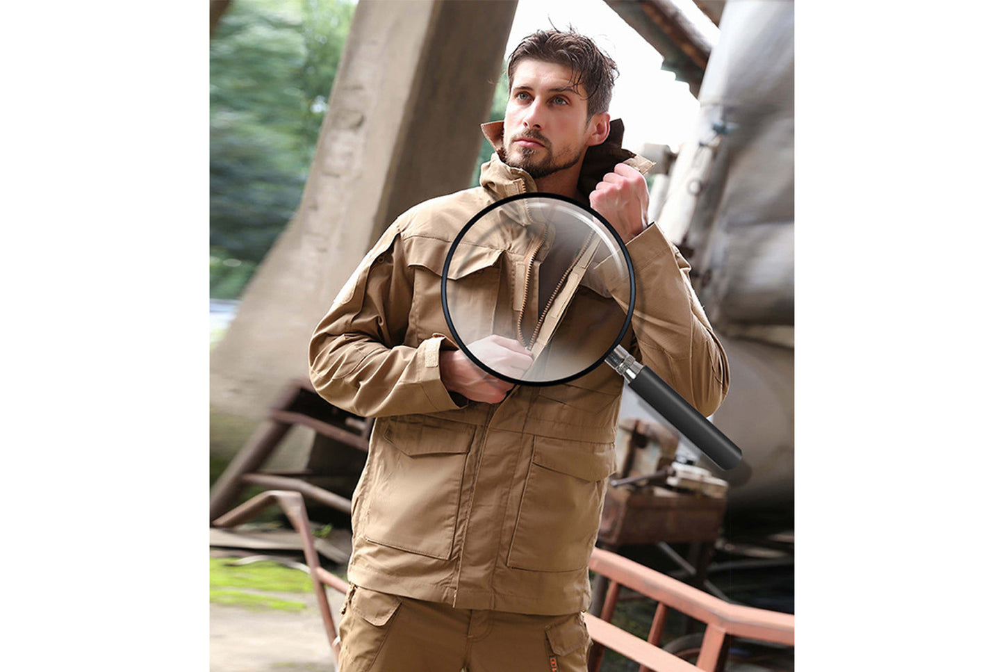 **M65 Tactical Mid-Length Windproof and Waterproof Jacket**