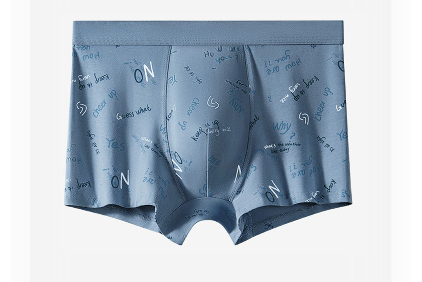 Men's Class A Pure Cotton Summer Sports Boxer Briefs