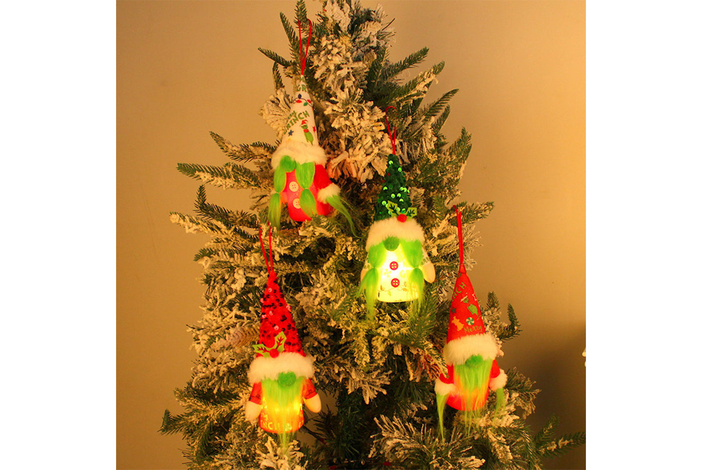 Green Bearded Old Man Faceless Doll Charm