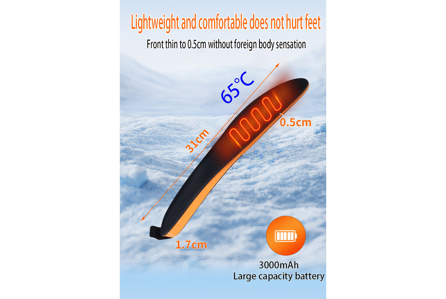 Electrically Heated Insoles