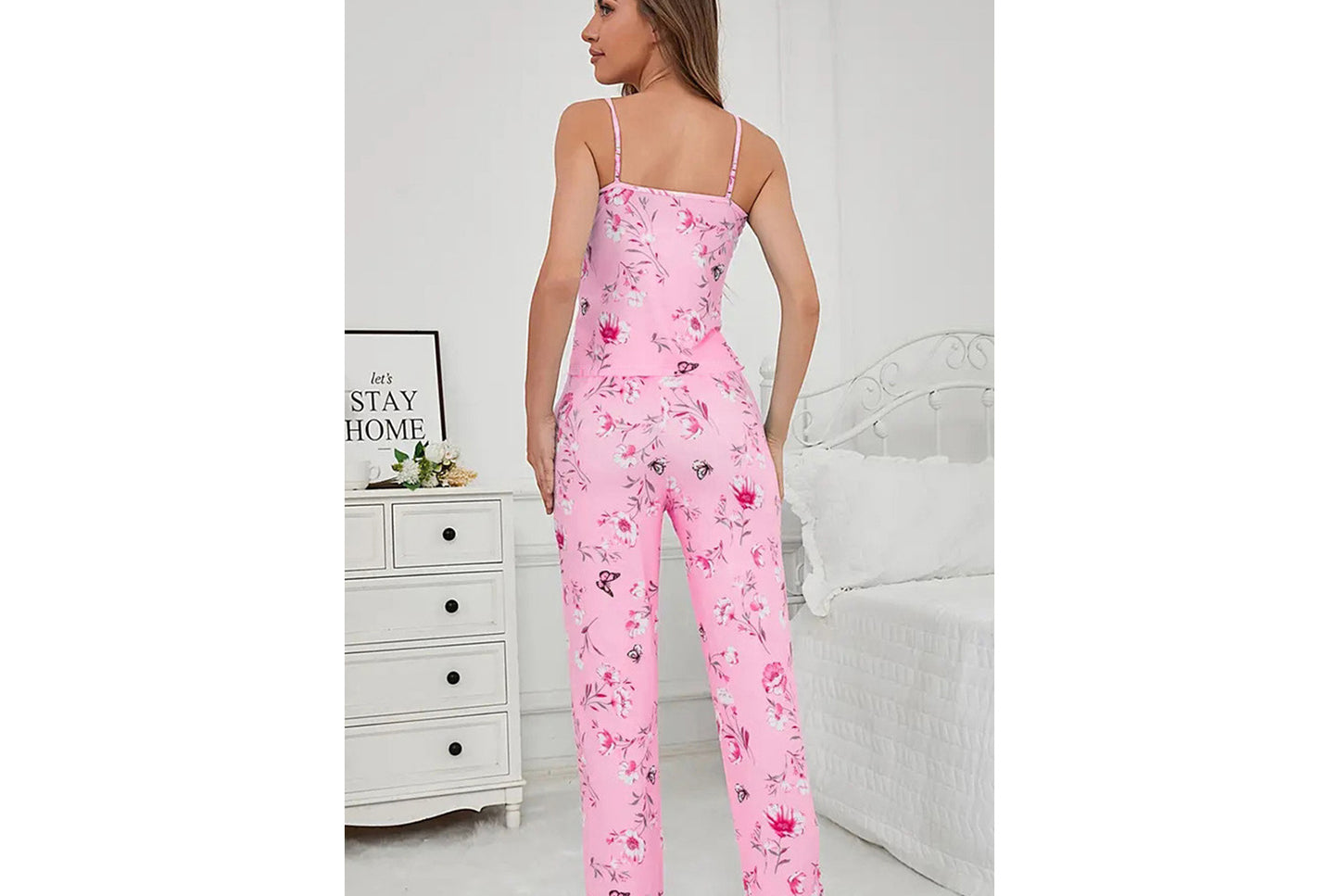 **Women's Three-Piece Pajama Set**