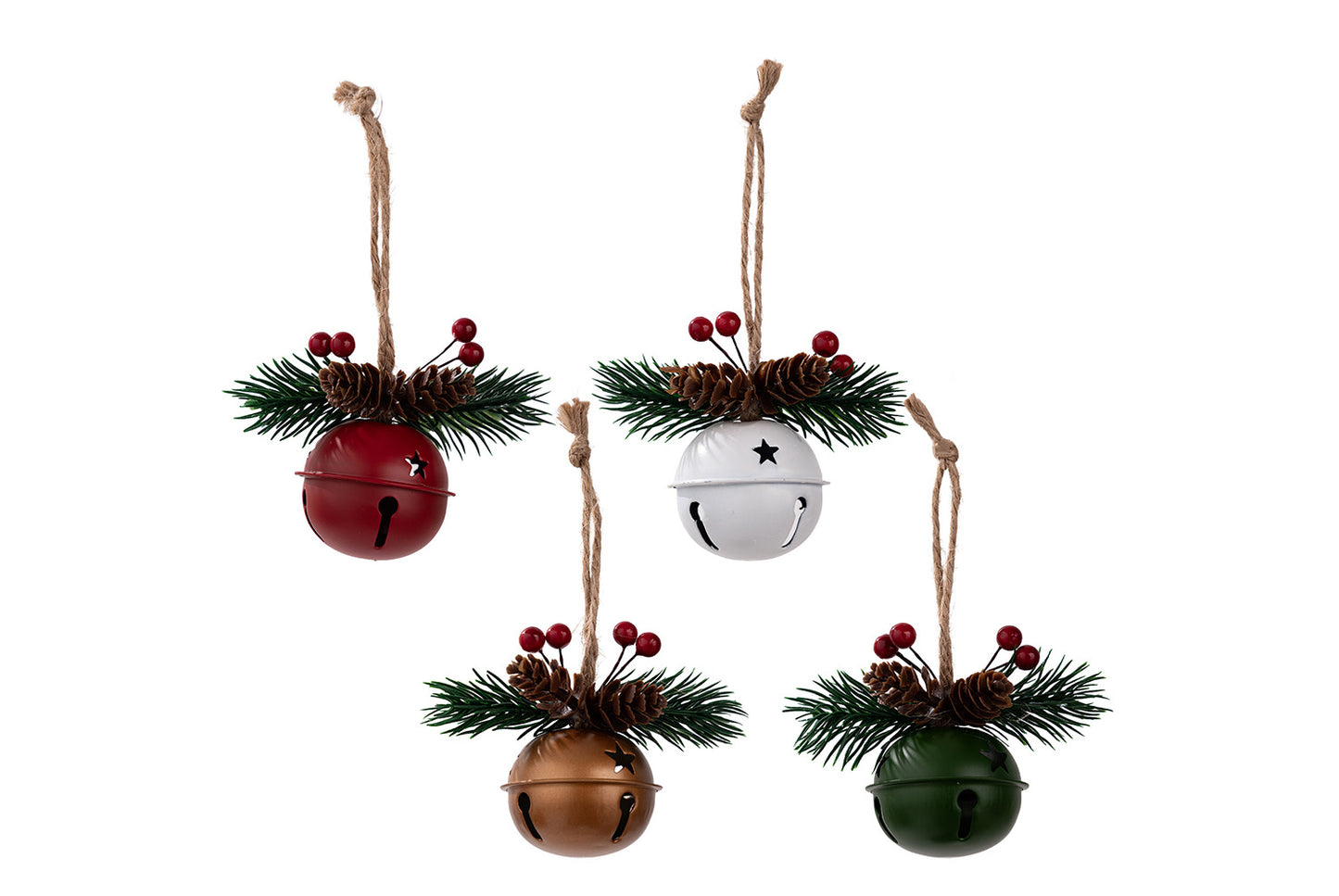 **Christmas Colorful Bell Pendant Decoration**