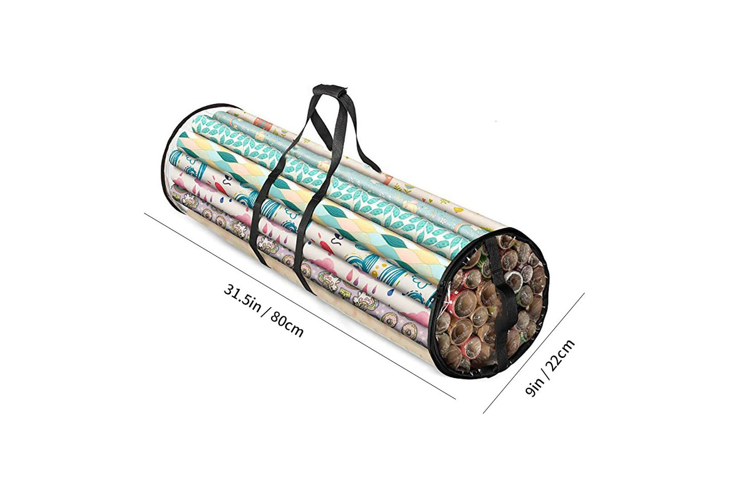 Transparent PVC Paper Decor Storage Bag