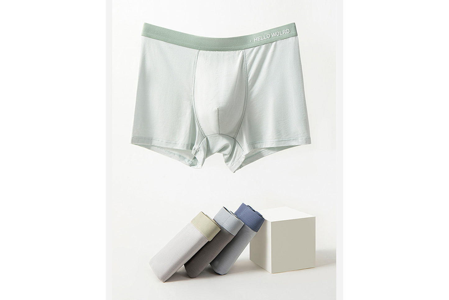 **Modal Men's Boxer Briefs - All-Season Breathable Plus Size Sports Briefs**