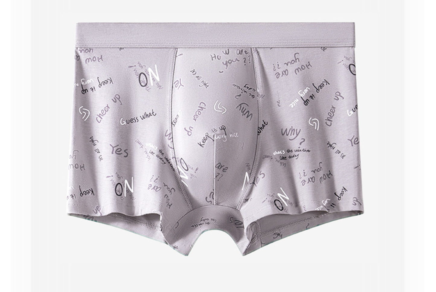 Men's Class A Pure Cotton Summer Sports Boxer Briefs