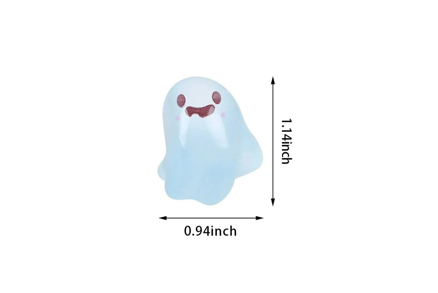Glow in the Dark Mini Ghost Figures