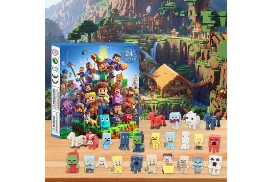 Minecraft Doll Countdown Surprise Blind Box