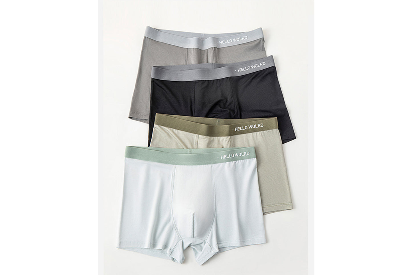 **Modal Men's Boxer Briefs - All-Season Breathable Plus Size Sports Briefs**