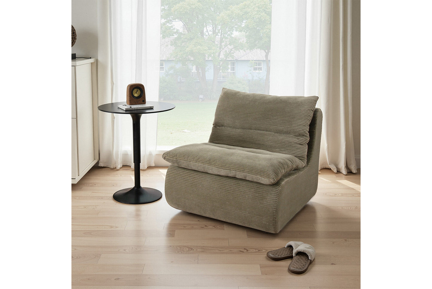 Modern Corduroy Beanbag Sofa