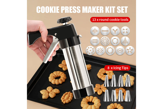 Stainless Steel Cookie Gun