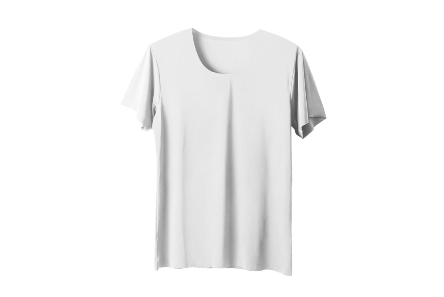 **Ice Silk Seamless Men's Short-Sleeved T-Shirt**