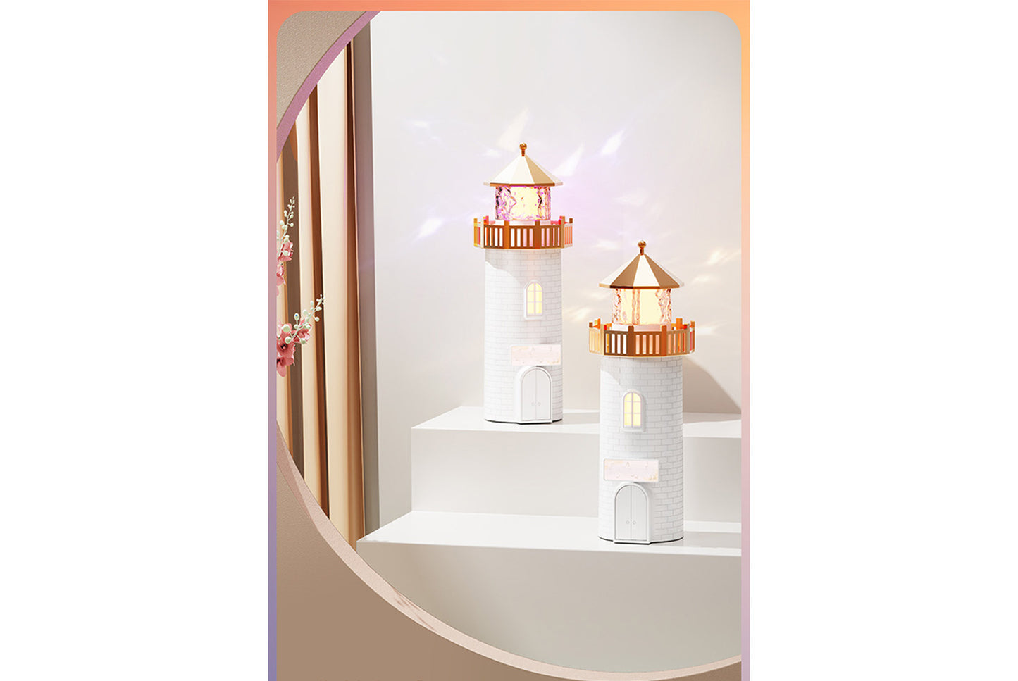 **Lighthouse Ambiance Night Light Bluetooth Model**