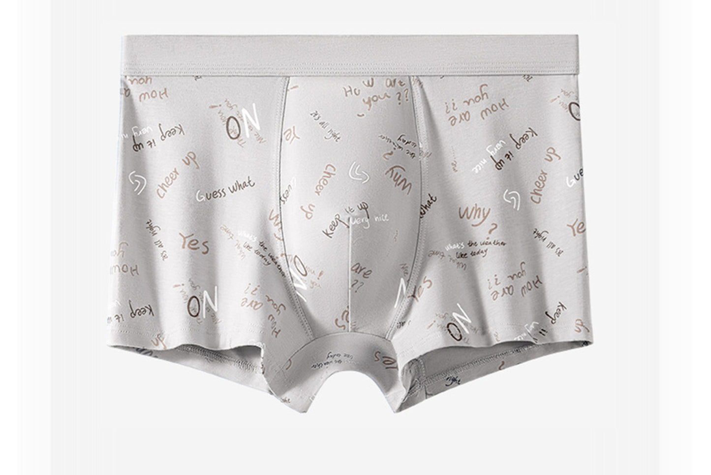 Men's Class A Pure Cotton Summer Sports Boxer Briefs