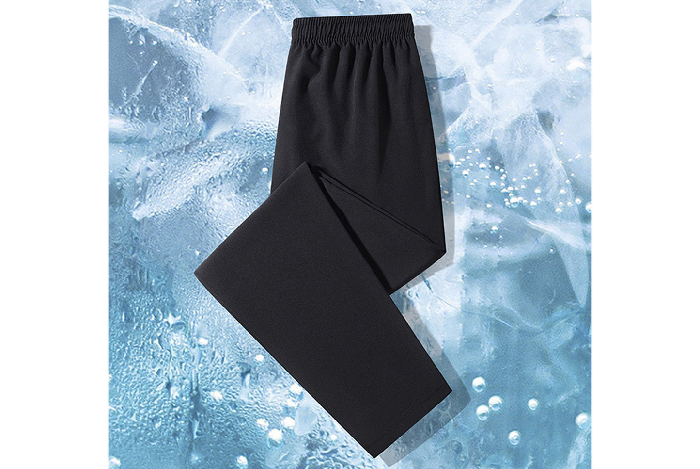 **Men's Ice Silk Pants - Cool, Breathable Casual Sweatpants**