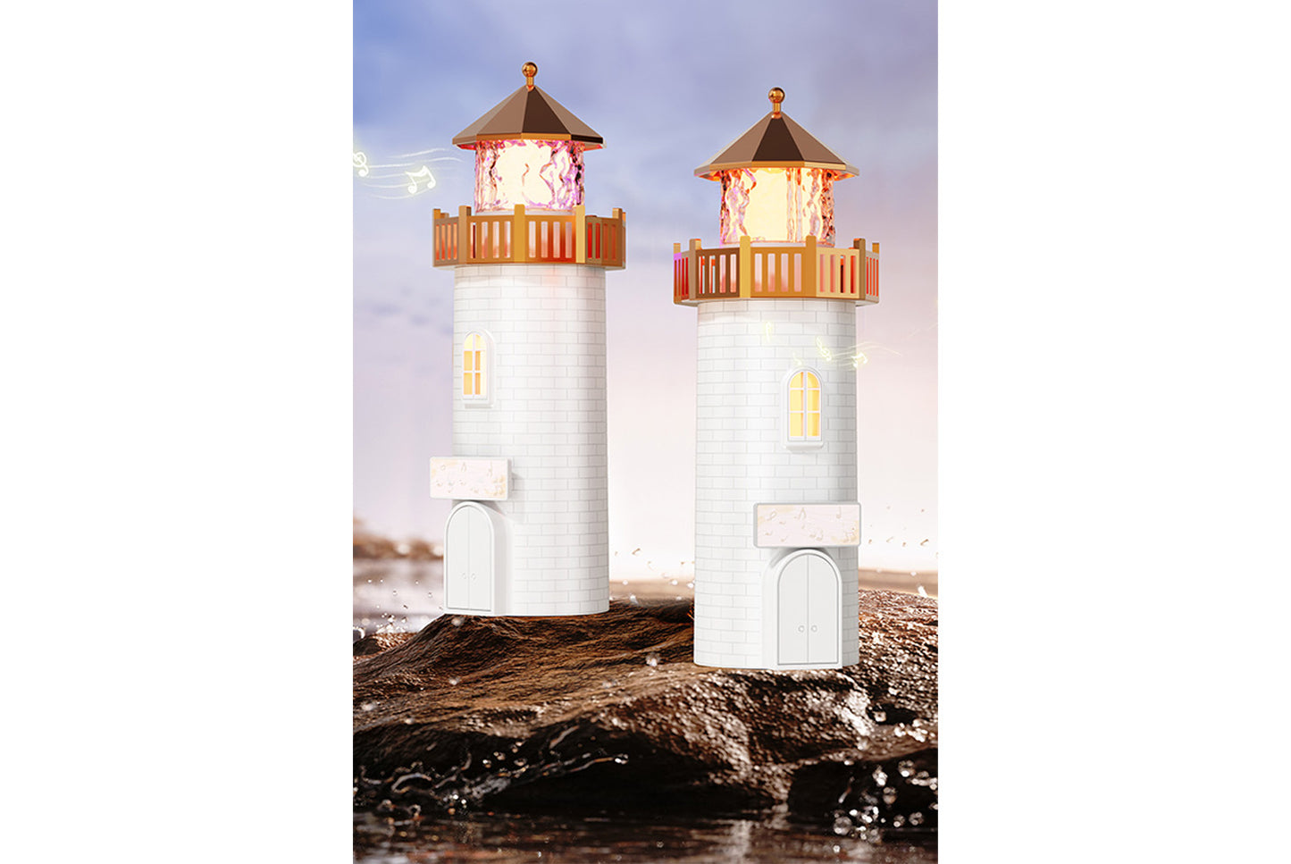 **Lighthouse Ambiance Night Light Bluetooth Model**