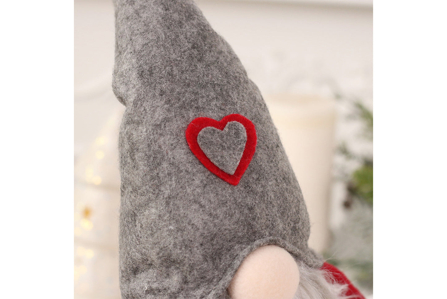 35cm Skiing Faceless Old Man Doll