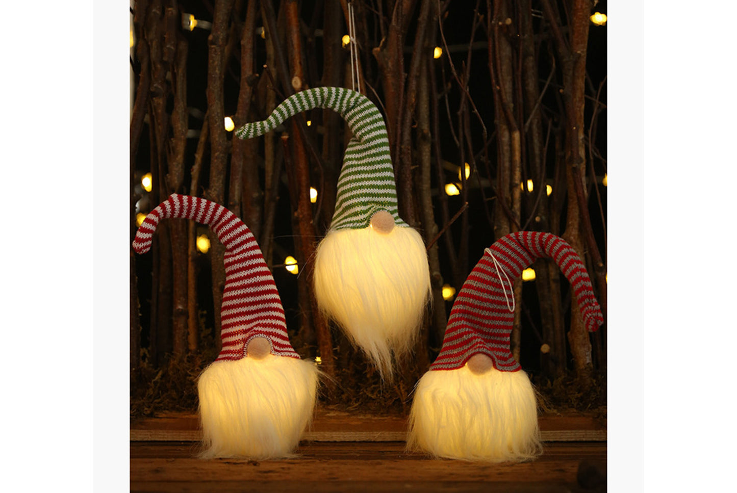 Faceless Doll Light Ball Ornament