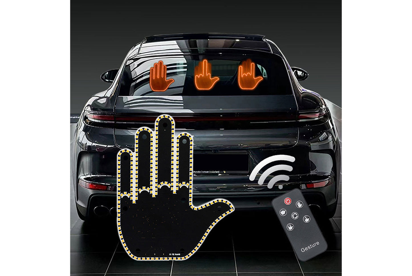 Car LED Gesture Interactive Light