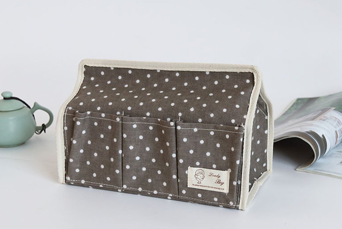 Storage tissue box