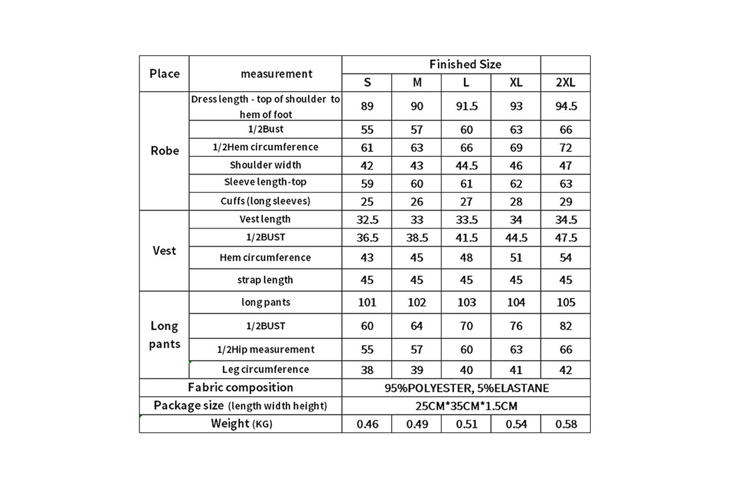 **Women's Three-Piece Pajama Set**