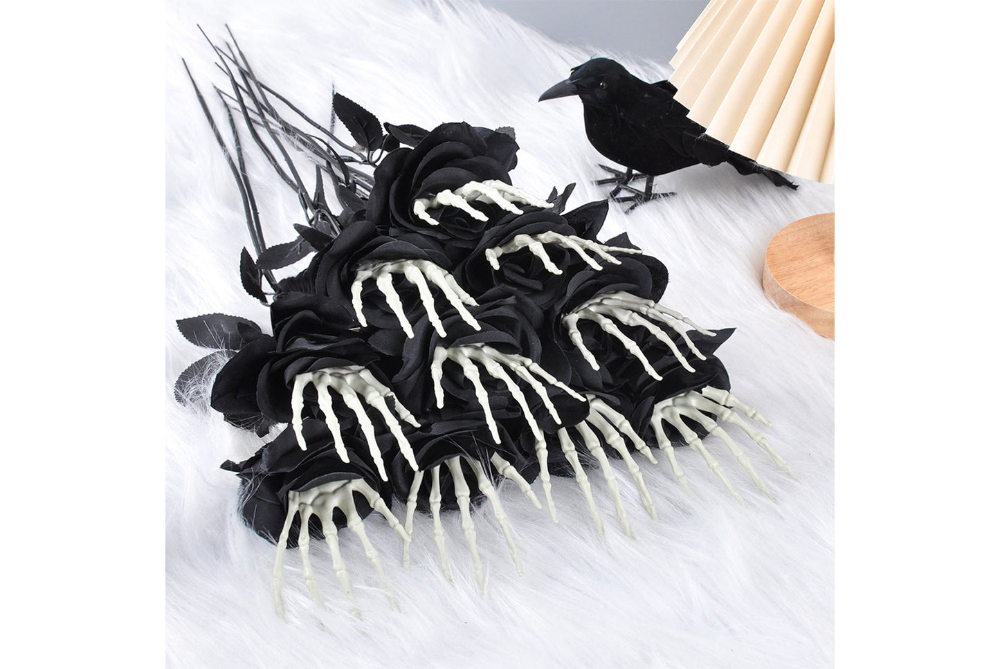 Halloween Skeleton Hand Rose Cuttings (Pack of 4)