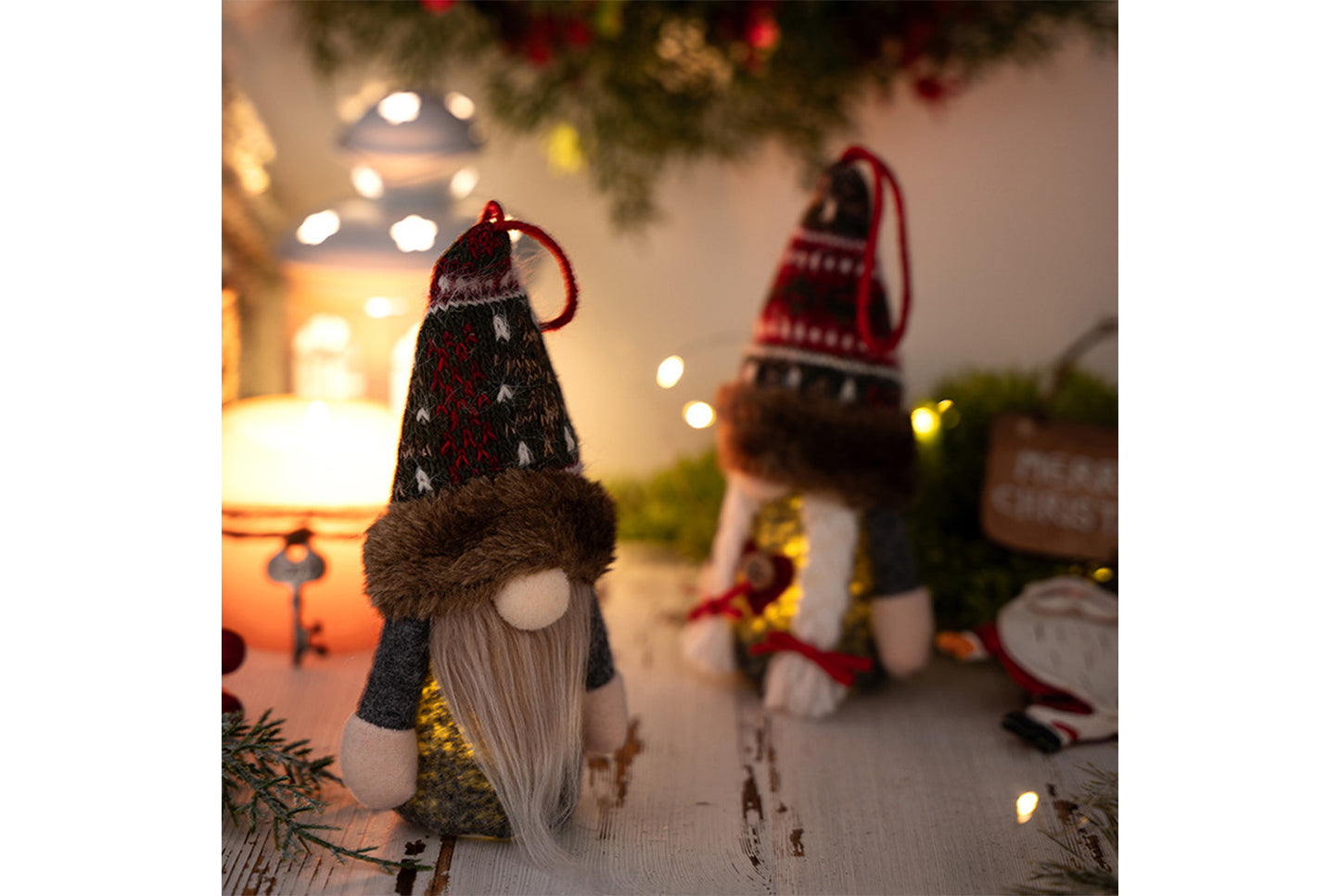 **Christmas Rudolph Lighted Pendant**