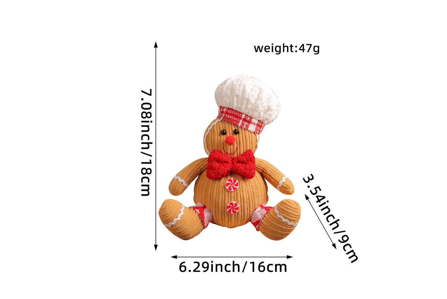 Christmas Gingerbread Man Pendant