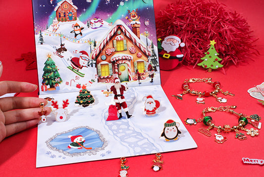 DIY Christmas Bracelet Blind Box Countdown Calendar