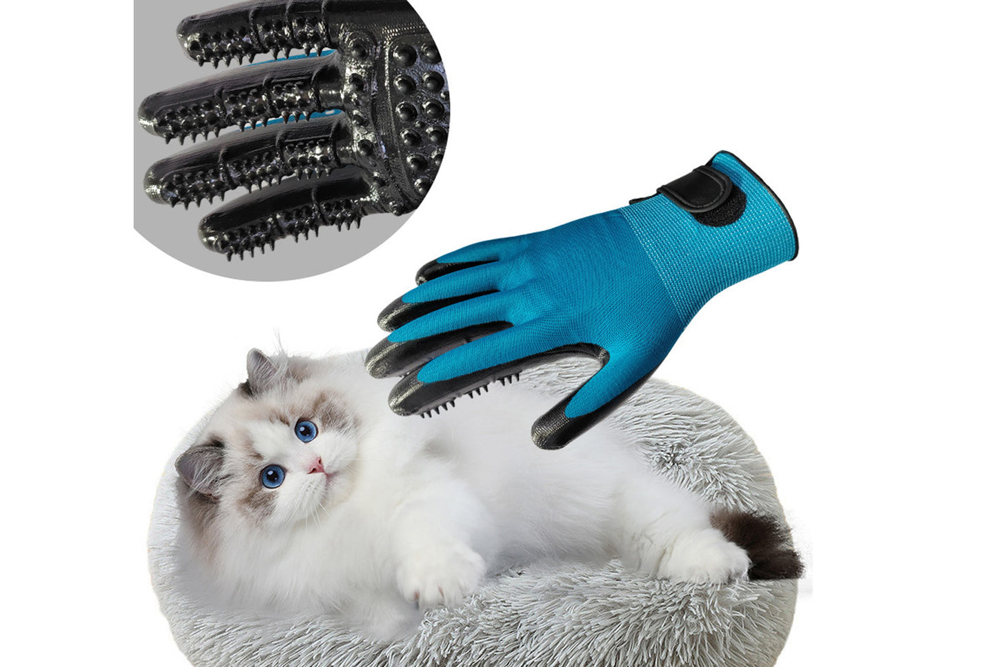 Pet Bathing Massage Gloves