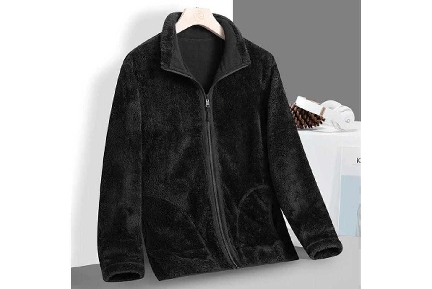 Double-Sided Fleece Thickened Hoodie