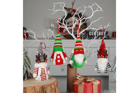 Faceless Old Man Deer Antler Doll Ornament