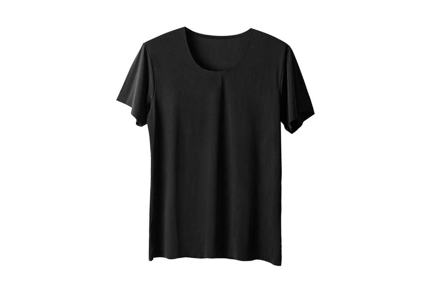 **Ice Silk Seamless Men's Short-Sleeved T-Shirt**